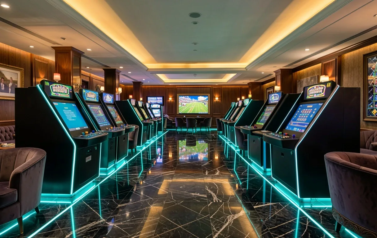 Atmósfera de casino premium
